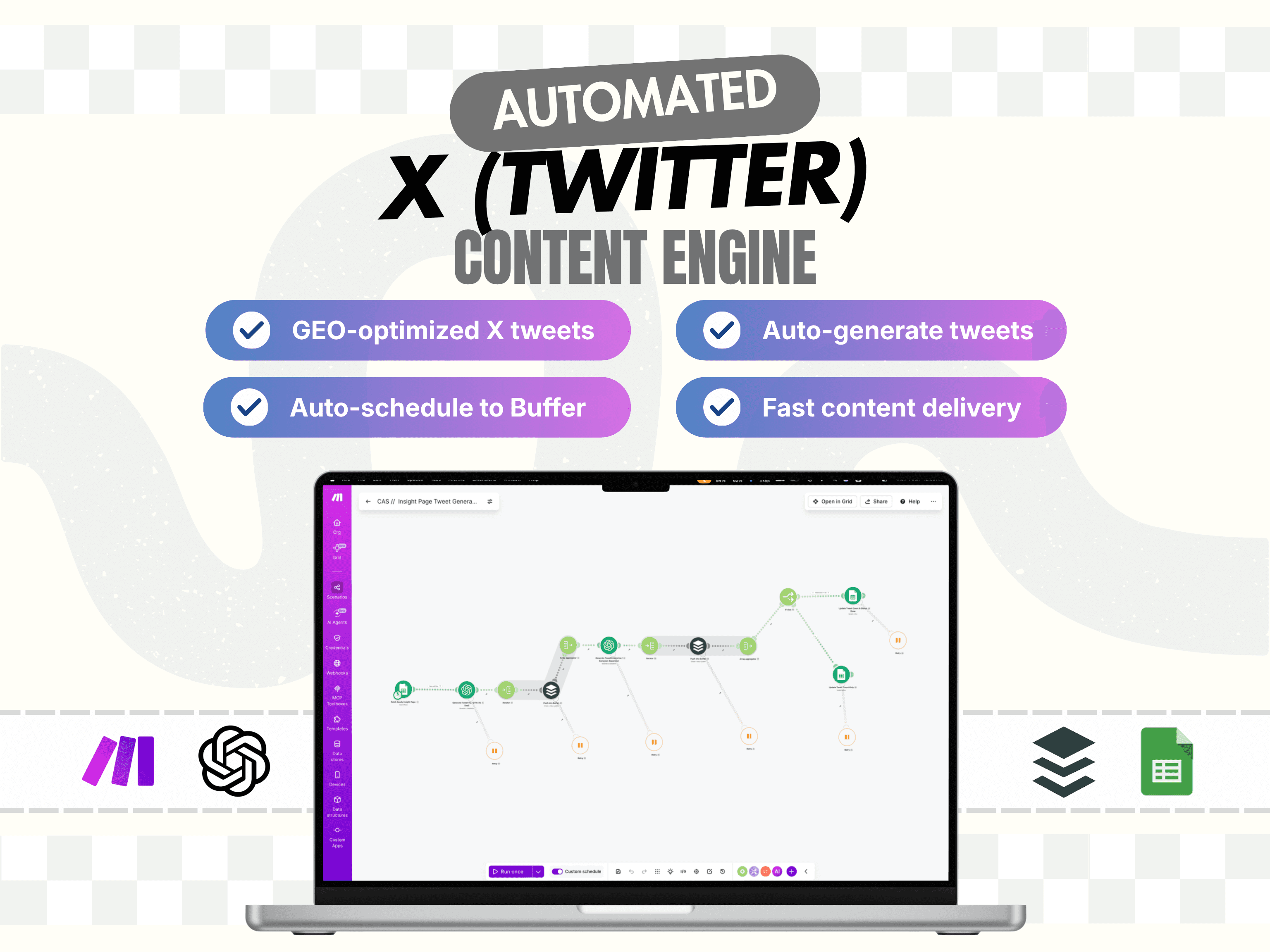 Automated X Content Engine